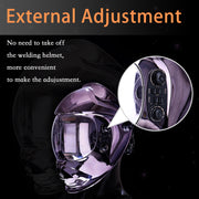 Black Knight 1.0 Platinum Skin Tech Welding Helmet-Buy 1 Get 1 Free
